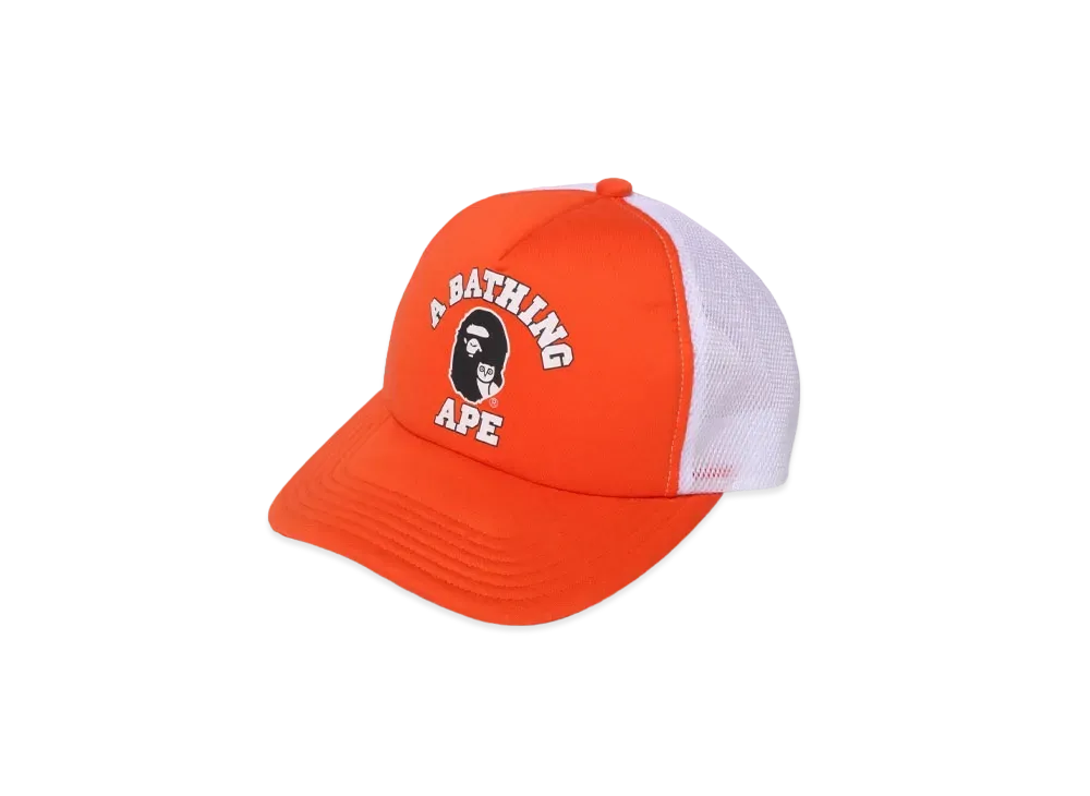 A BATHING APE x October's Very Own OVO Mesh Cap "Orange"