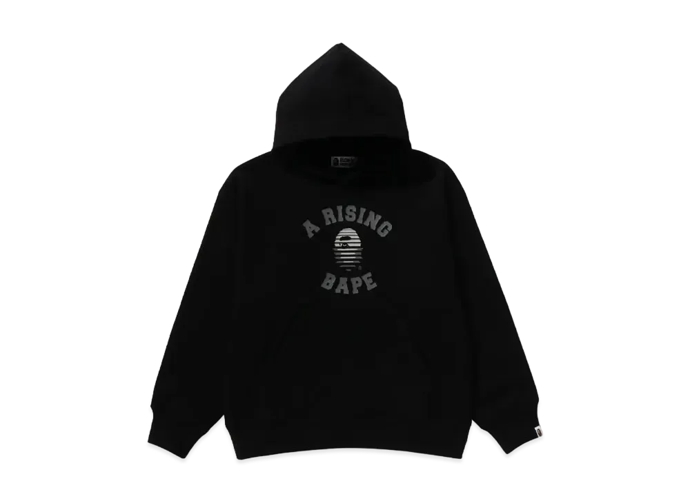 A RISING BAPE Pullover Hoodie "Black"