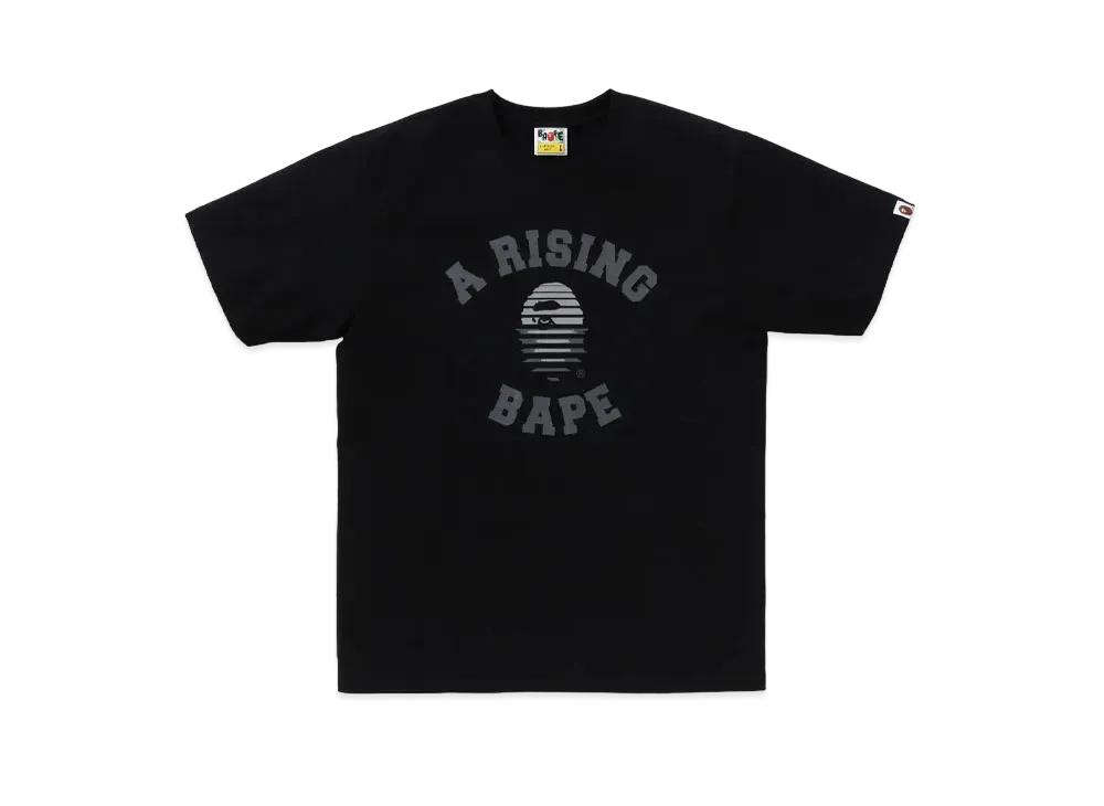 A RISING BAPE Tee "Black"