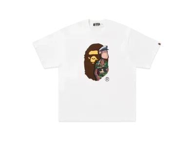 A BATHING APE x Bored Ape Yacht Club Tee #2 "White"
