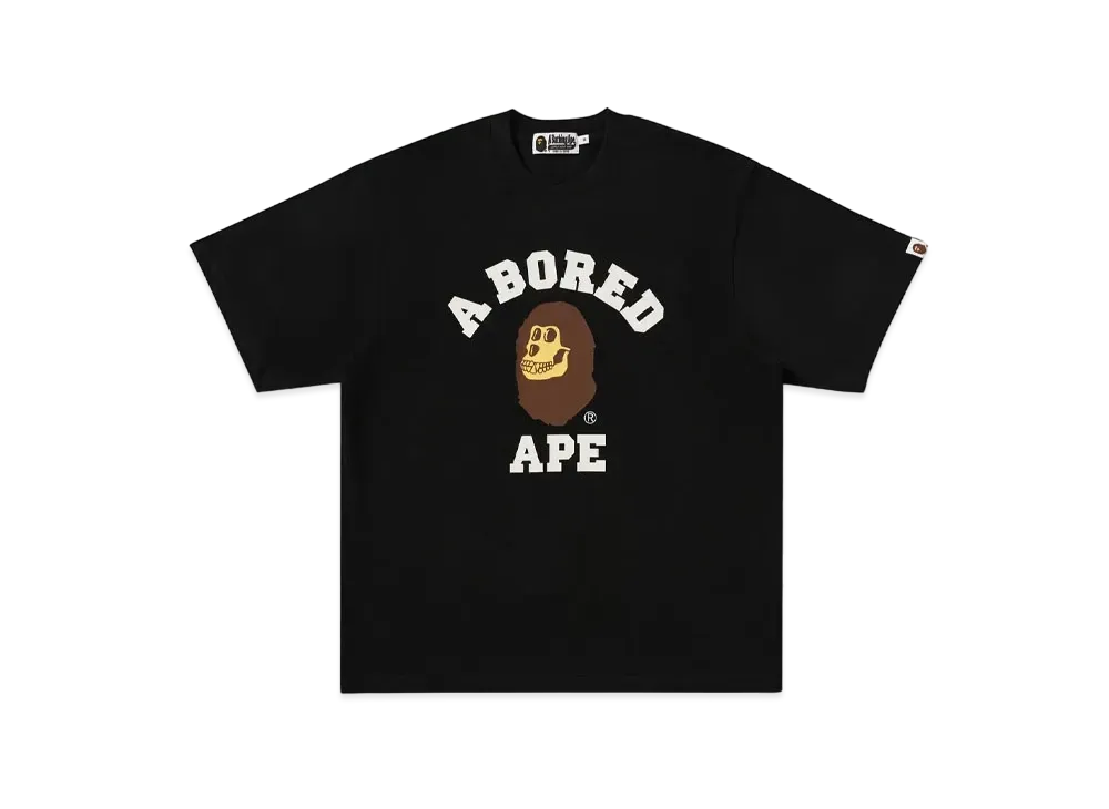A BATHING APE x Bored Ape Yacht Club Tee #3 "Black"