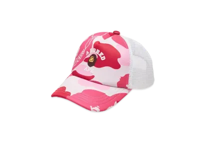 A BATHING APE x Bored Ape Yacht Club Mesh Cap "Pink"