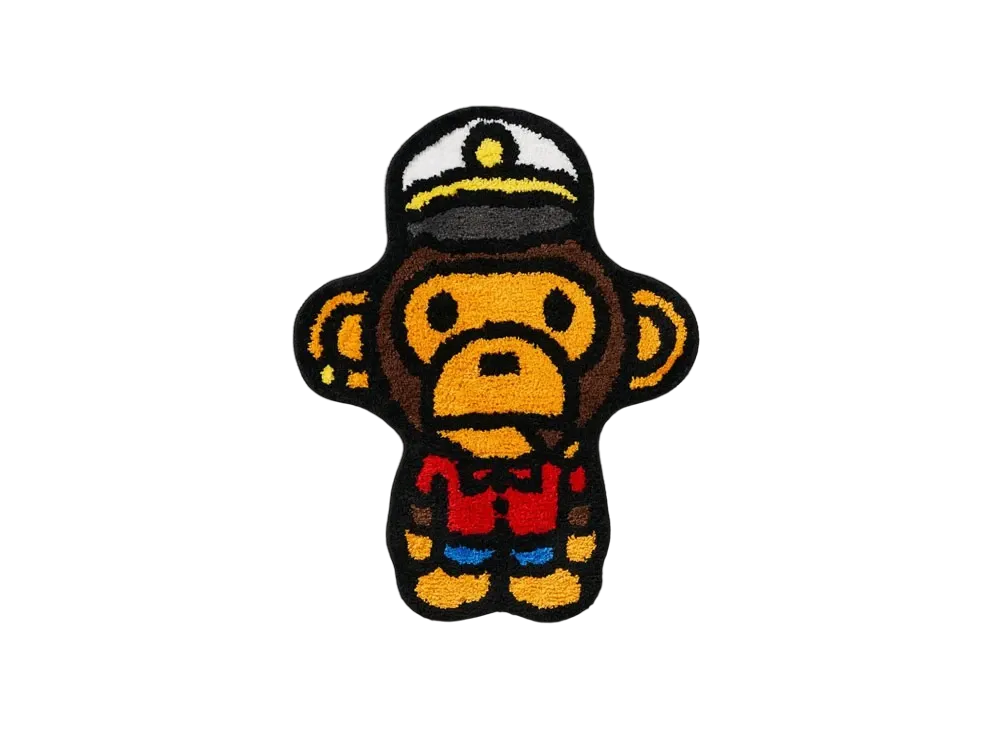 A BATHING APE x Bored Ape Yacht Club Rug "Multi"