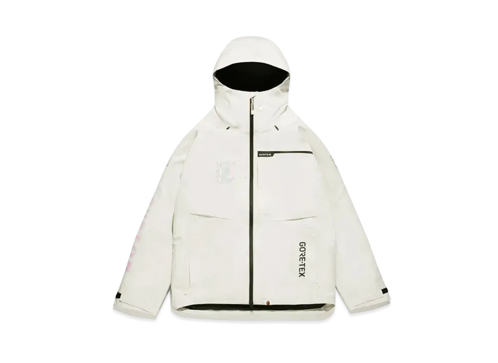 A BATHING APE x BURTON GORE-TEXジャケットホワイト BAPE X BURTON 】GORE-TEX PILLOWLINE JACKET | bape.com