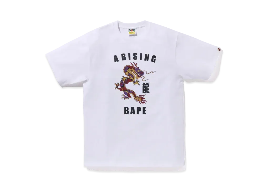 A BATHING APE Men's Year Of Dragon Tee "White"