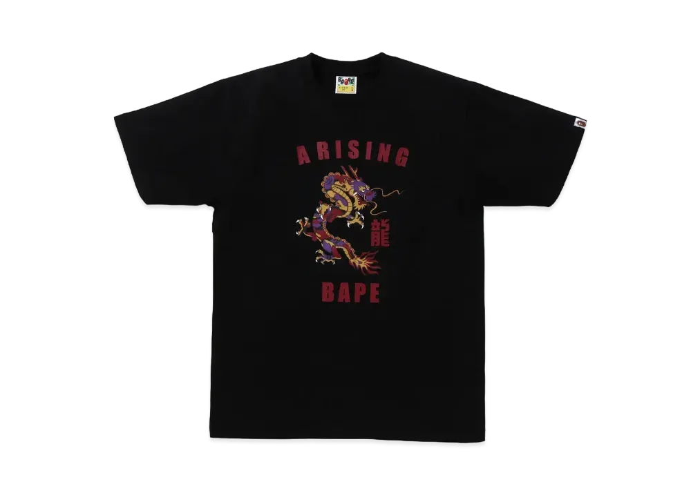 A BATHING APE Men's Year Of Dragon Tee "Black"