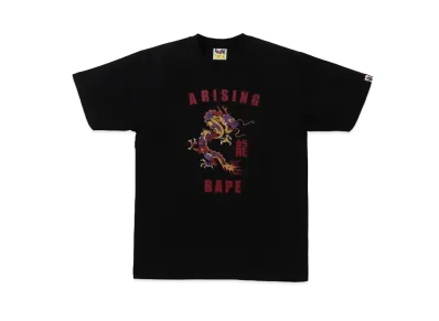 A BATHING APE Men's Year Of Dragon Tee "Black"