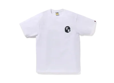 A BATHING APE Year Of Dragon Ape Face Tee "White"