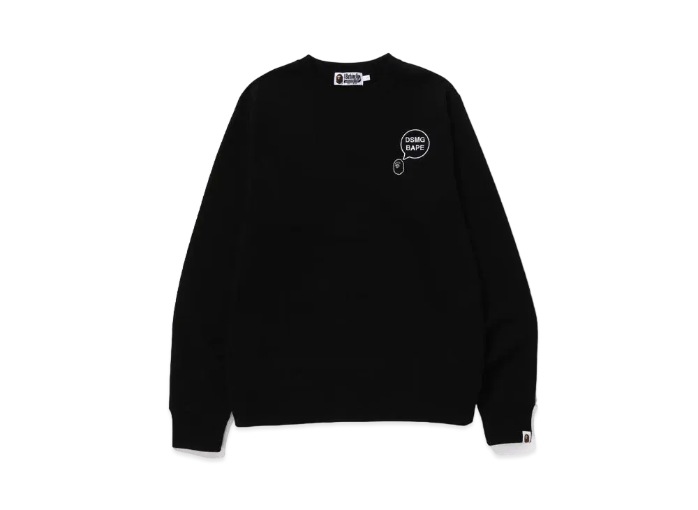 A BATHING APE x Dover Street Market Crewneck "Black"