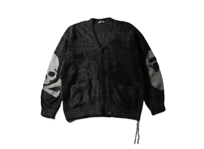 A BATHING APE x mastermind JAPAN Relaxed Knit Cardigan A BATHING APE x mastermind JAPAN Relaxed Knit Cardigan