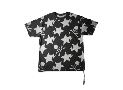A BATHING APE x mastermind JAPAN STA Pattern Relaxed Tee "Black"