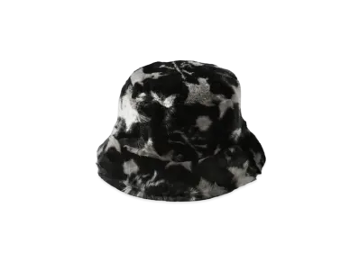 A BATHING APE x mastermind JAPAN Fur Hat "Black"