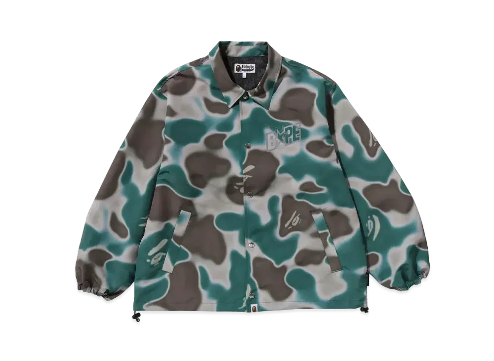 A BATHING APE Bape Sta Coach Jacket "Olive"