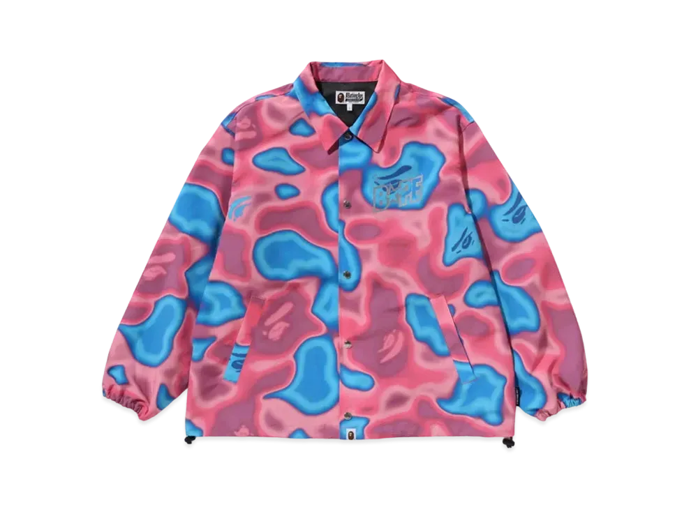 A BATHING APE Bape Sta Coach Jacket "Pink"