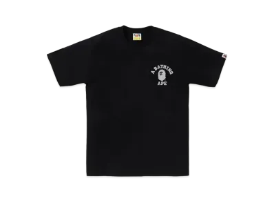 A BATHING APE Liquid Camo College ATS Tee "Black"