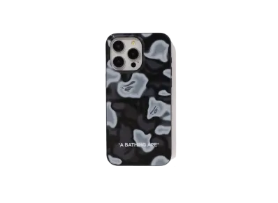 A BATHING APE Liquid Camo iPhone 15 Pro Max Case "Black"
