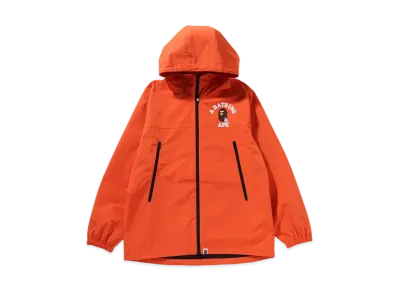 A BATHING APE Go Ape Pointer College Hoodie Jacket "Orange"
