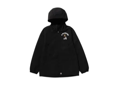 A BATHING APE Go Ape Pointer College Hoodie Jacket "Black"