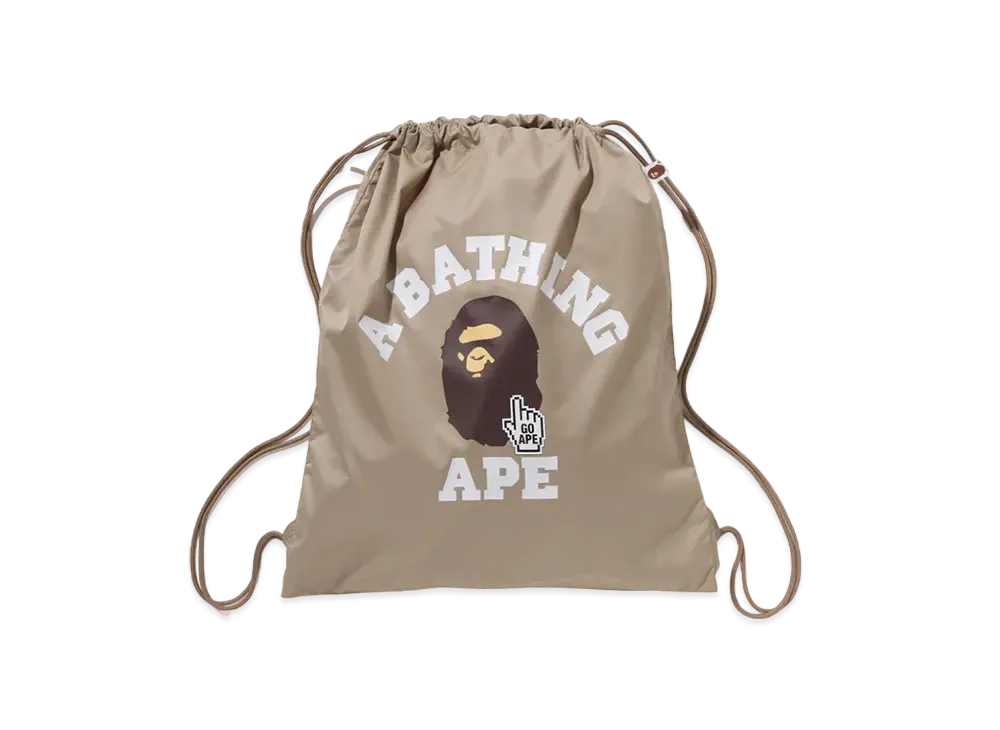 A BATHING APE Go Ape Pointer College Knapsack 