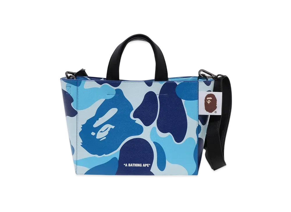 A BATHING APE ABC Camo Bag S "Blue"