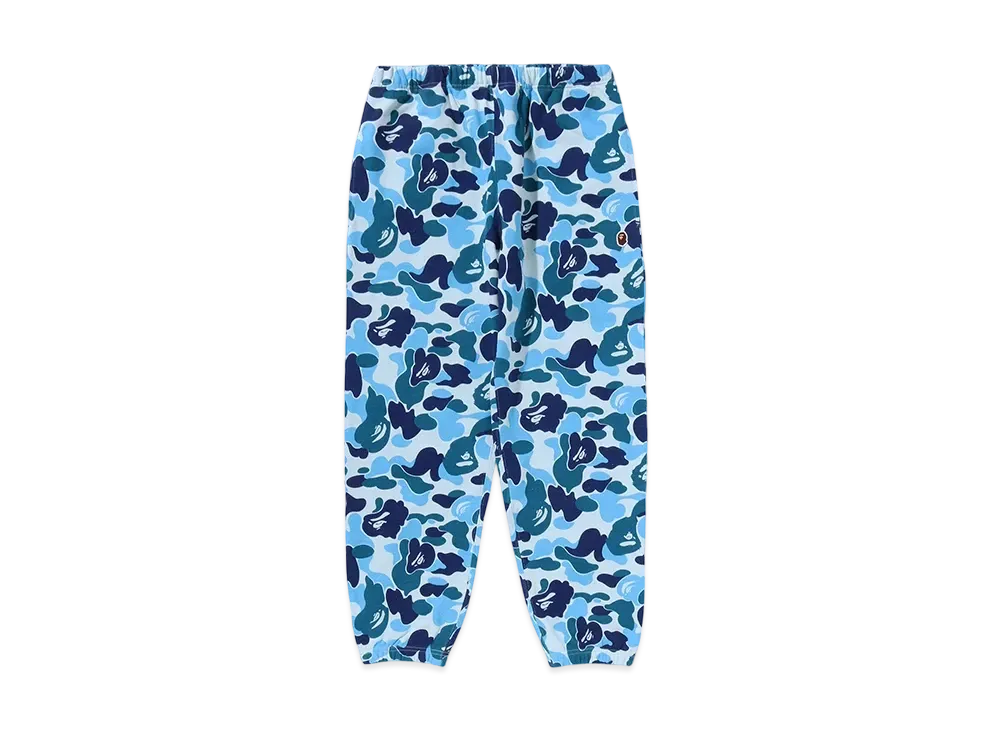 A BATHING APE Ladies ABC Camo Sweatpants "Blue"