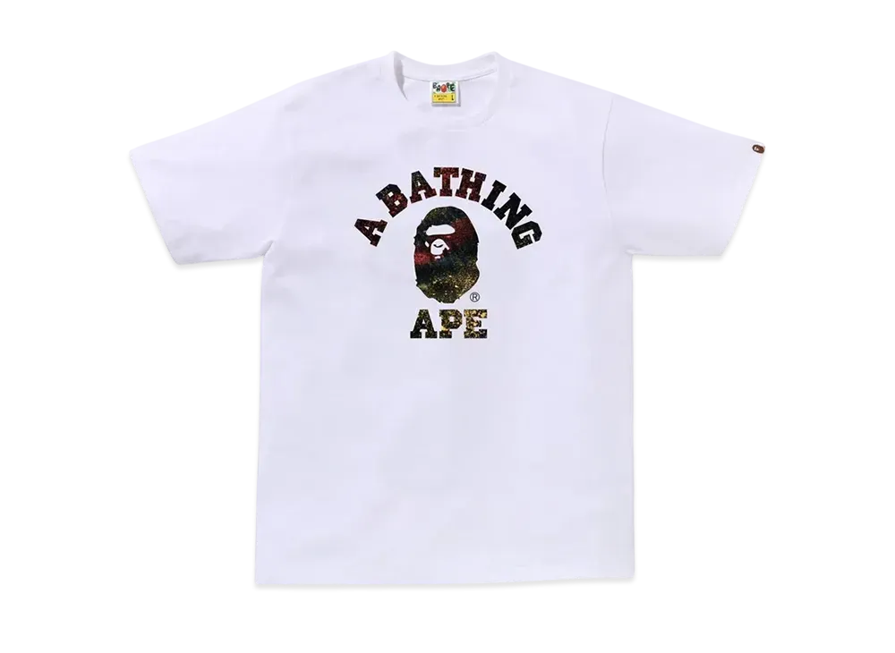 A BATHING APE Bape Gallery x Yoshifumi Egawa Tee "White"