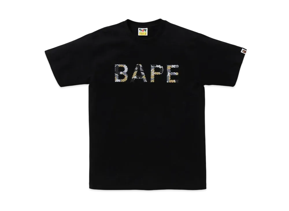 A BATHING APE Crystal Stone Bape Tee "Black"
