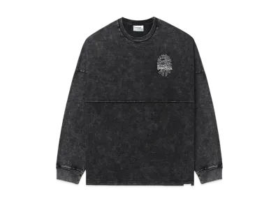A BATHING APE Bape Black Embroidery Long Tee "Black"