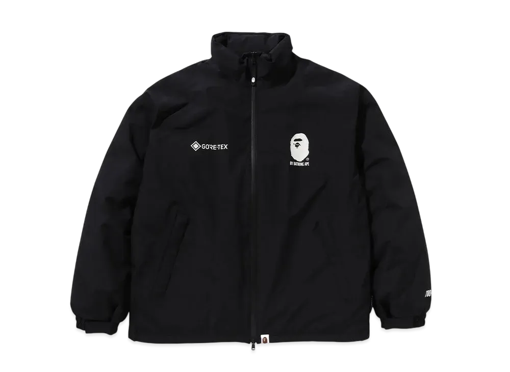A BATHING APE Gore-Tex Glow In The Dark Down Jacket "Black"