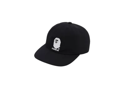 A BATHING APE Gore-Tex Wind Stopper Glow In The Dark Panel Cap "Black"