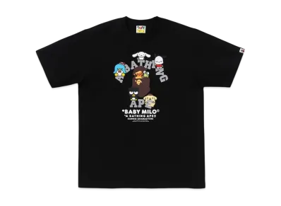A BATHING APE Ginza Baby Milo x Sanrio Characters Tee #1 "Black"