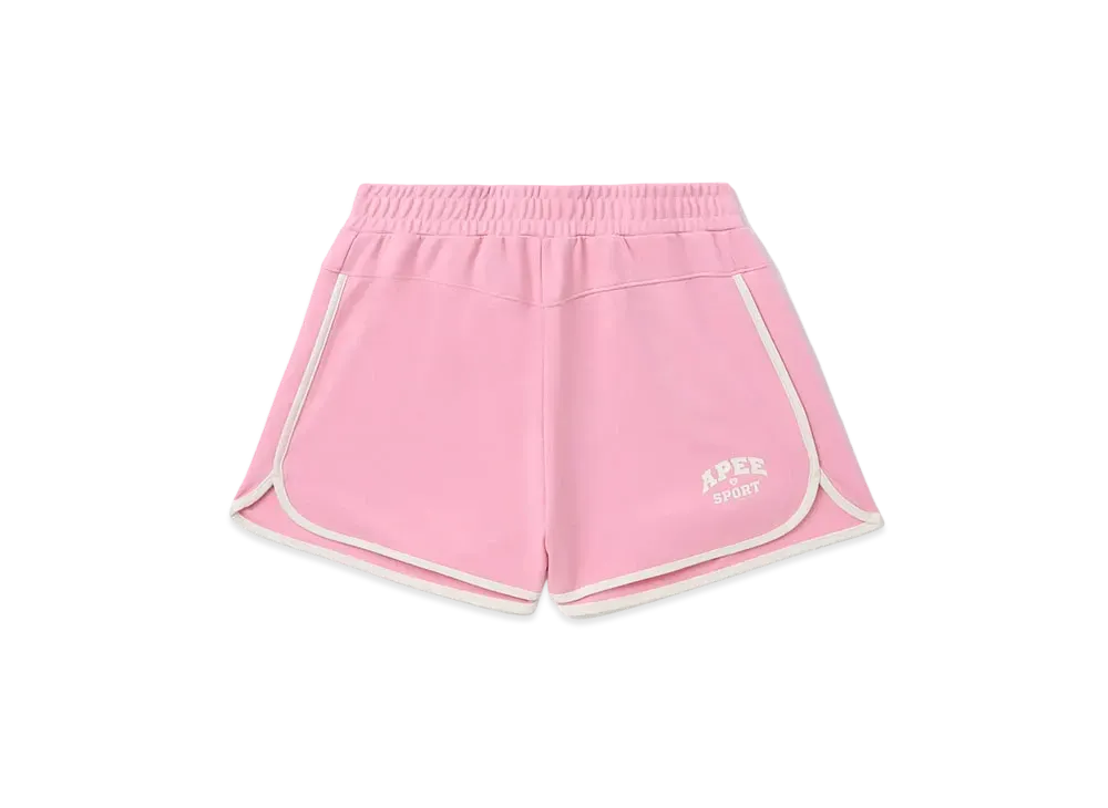 A BATHING APE Track Shorts "Pink"