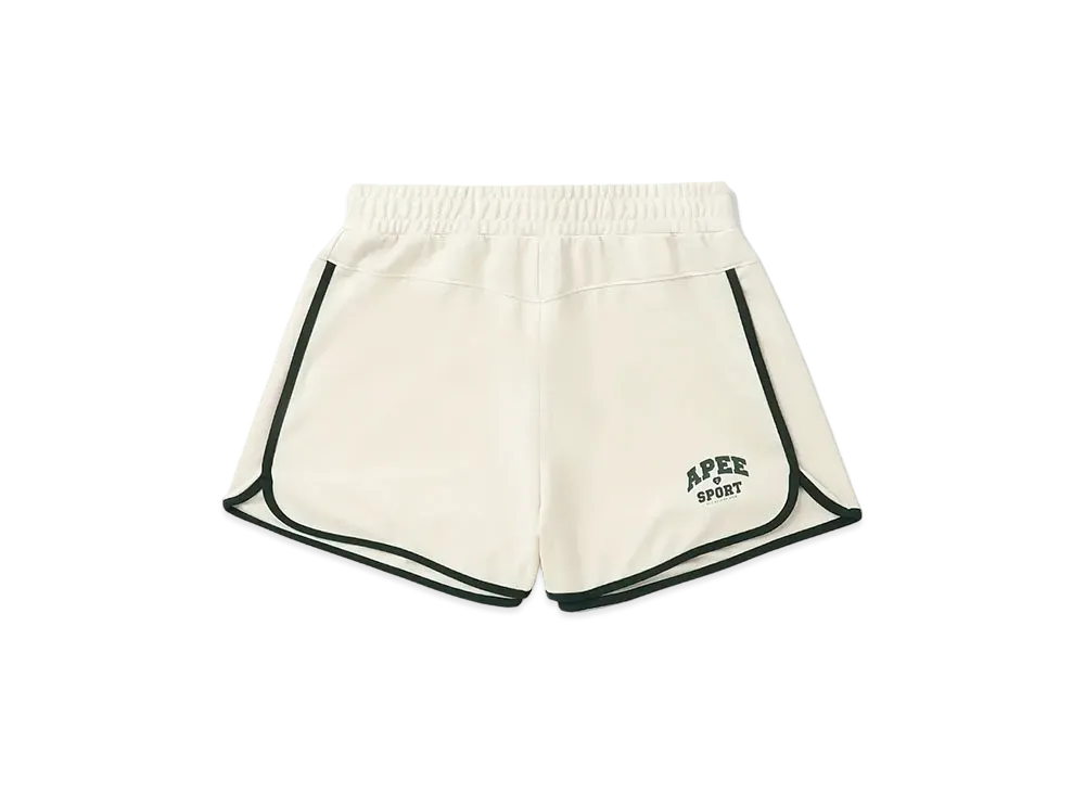 A BATHING APE Track Shorts "White"