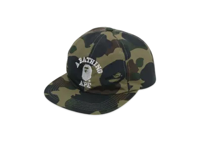 A BATHING APE Gore-Tex Wind Stopper 1St Camo Panel Cap "Green"