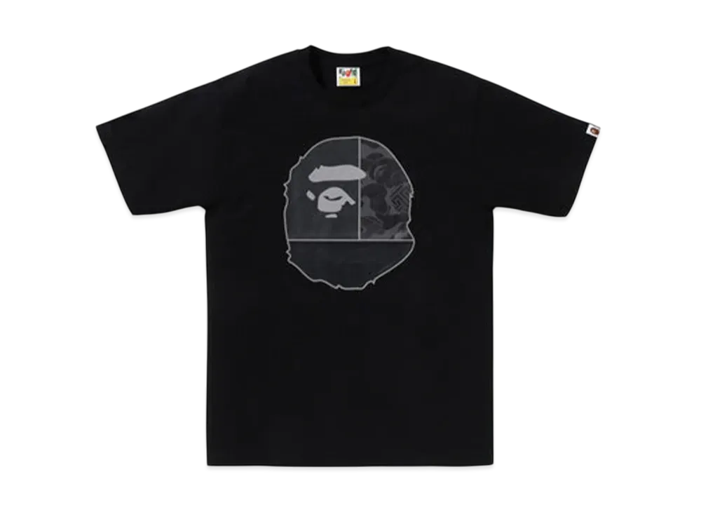 A BATHING APE A Rising Bape Tee "Black"