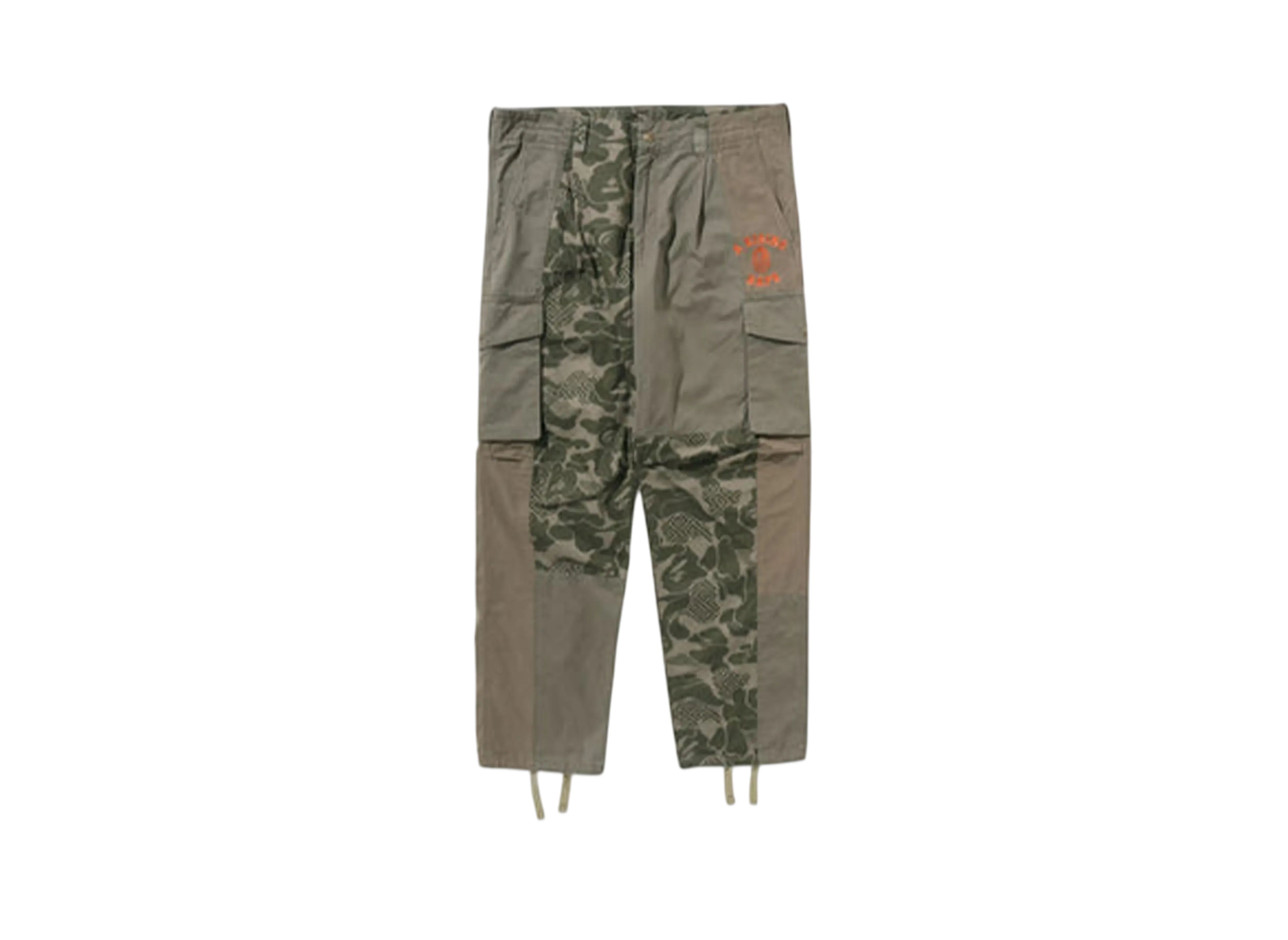A BATHING APE Asia Camo Army Pants "Olive Drab"
