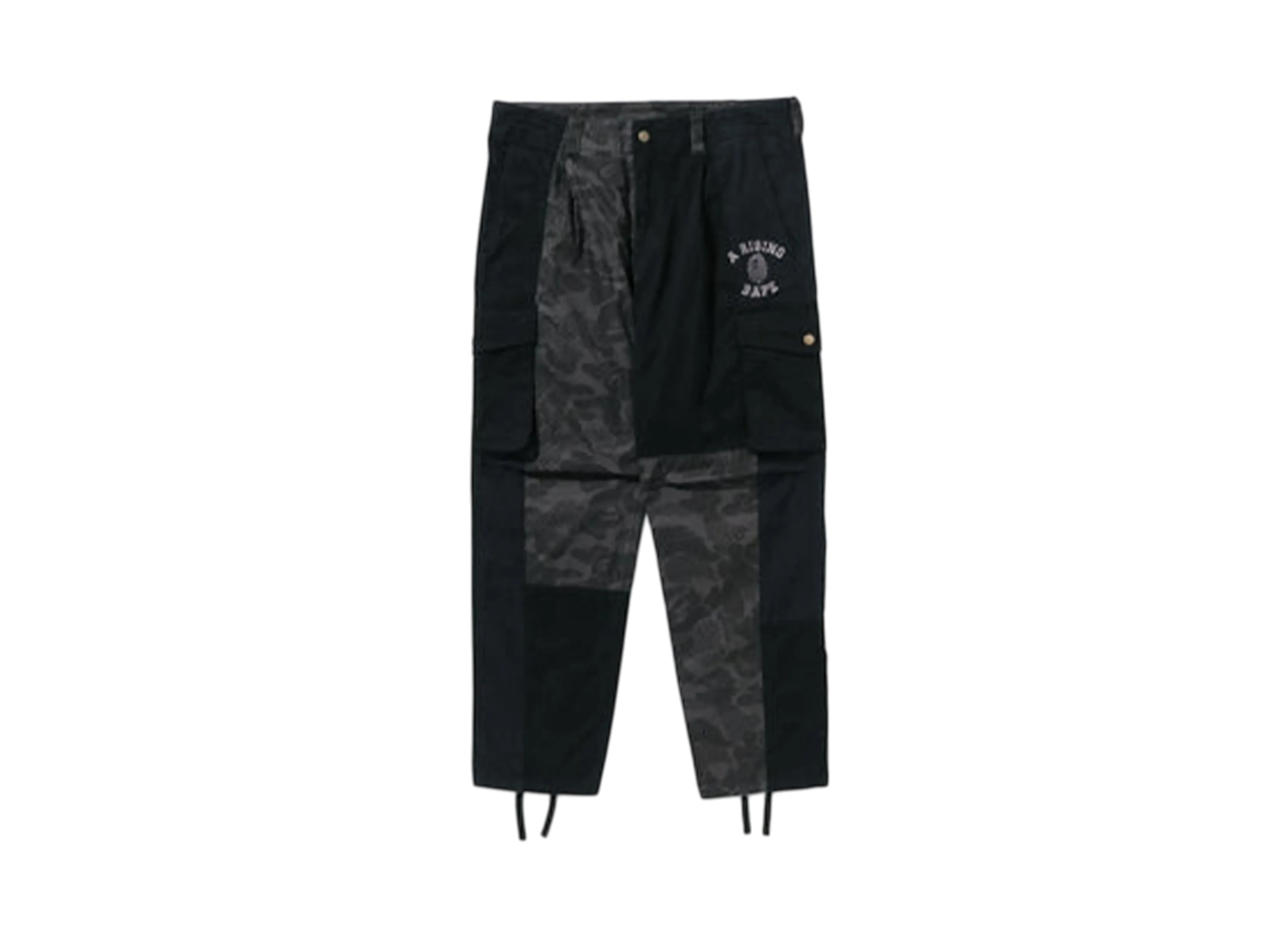 A BATHING APE Asia Camo Army Pants "Black"
