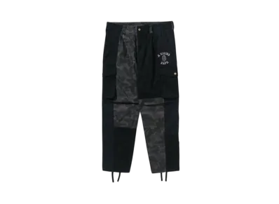 A BATHING APE Asia Camo Army Pants "Black"