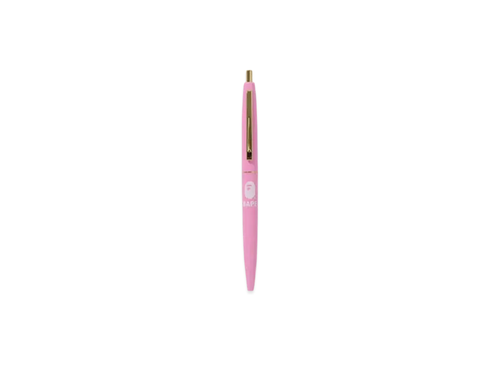 A BATHING APE Ape Head Pen "Pink"