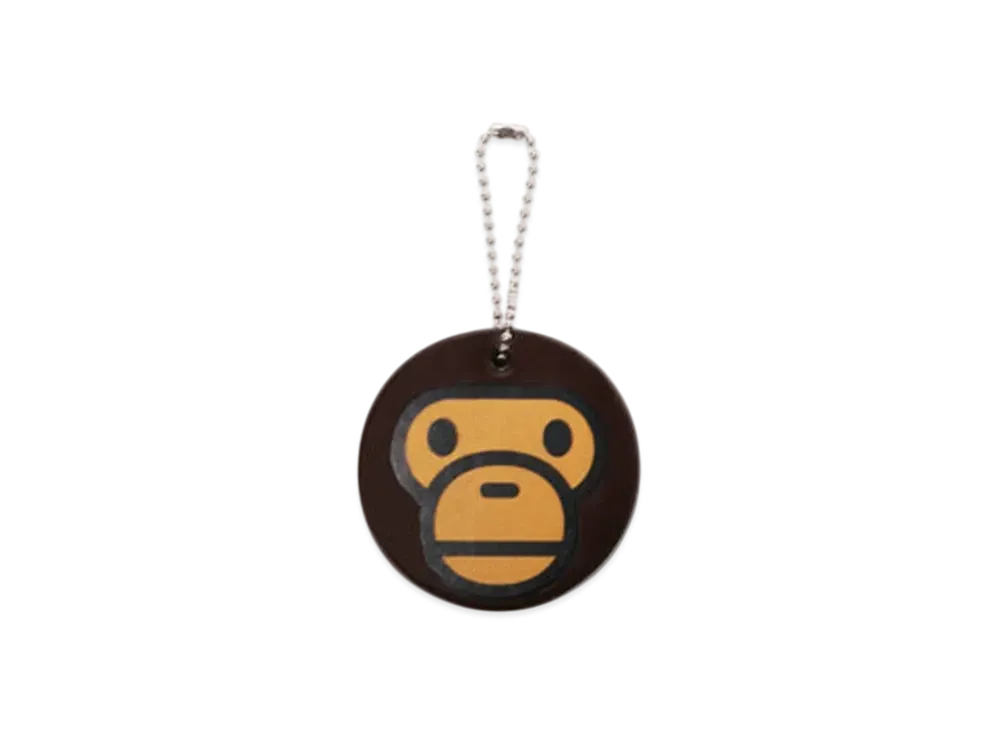 A BATHING APE Baby Milo Keychain "Brown"