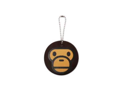 A BATHING APE Baby Milo Keychain "Brown"
