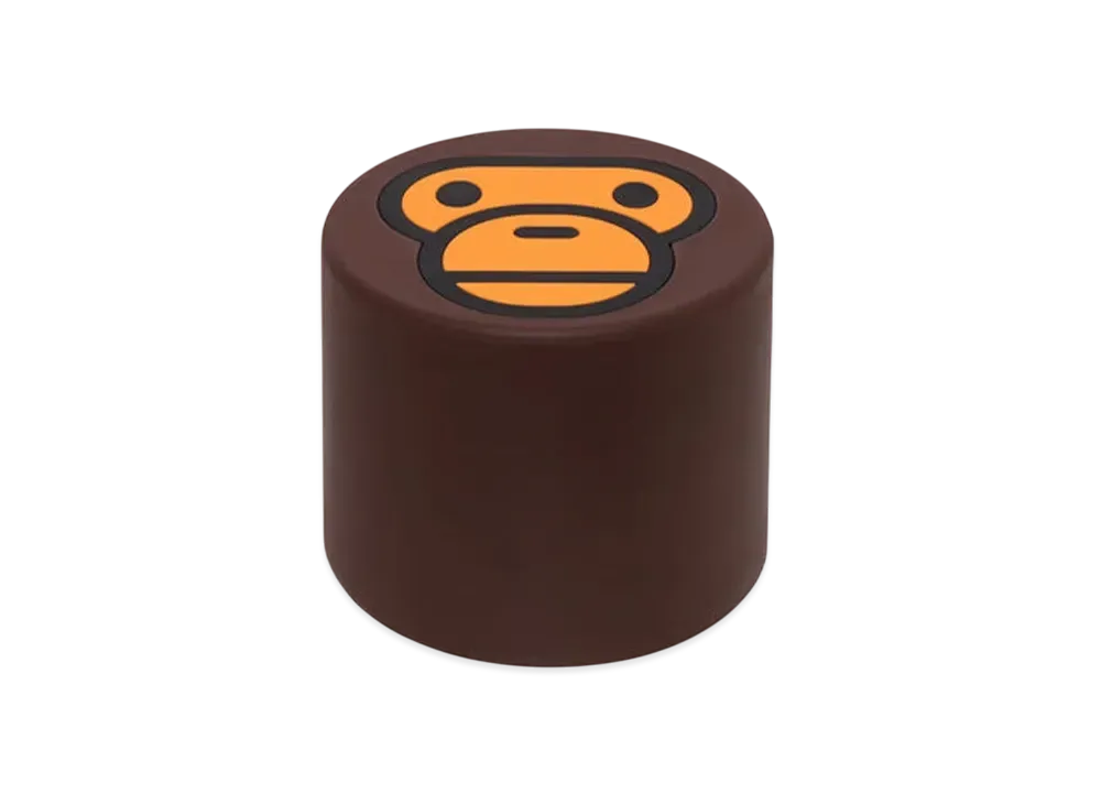A BATHING APE Baby Milo Stool "Brown"
