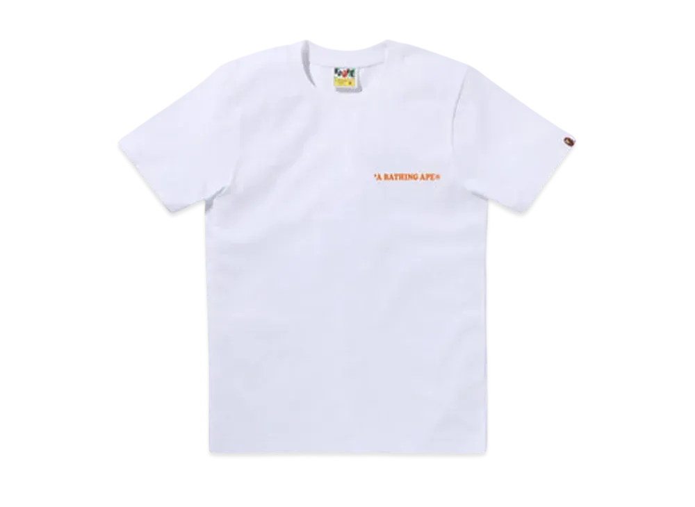 A BATHING APE A Bathing Ape Circle Tee "White"