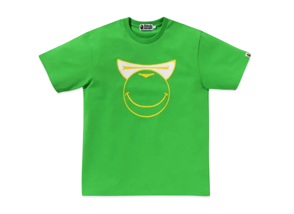 A BATHING APE Baby Milo Face Tee "Green"