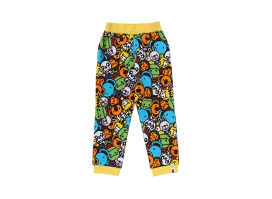 A BATHING APE Milo All Friends Sweat Pants "Multi"