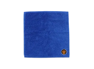 A BATHING APE Baby Milo Hand Towel "Blue"