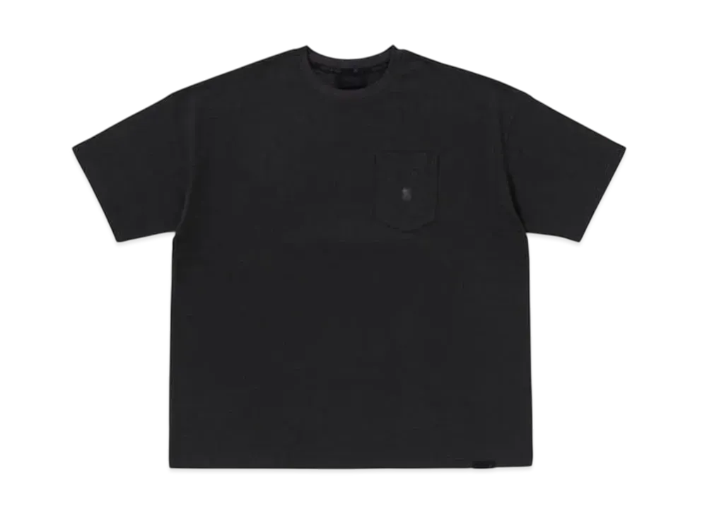 A BATHING APE Bape Black Pocket Tee "Charcoal"