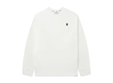 A BATHING APE Bape Black Pocket Long Tee "Black"