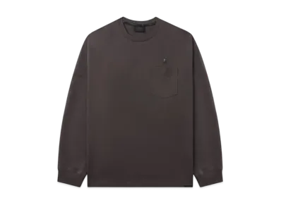 A BATHING APE Bape Black Embroidery Long Tee "Ivory"