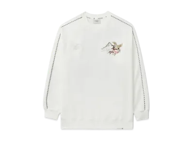 A BATHING APE Bape Black Embroidery Sweatshirt "Ivory"